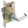 Arrow™ Bm Series Entrance Mortise Lock, A Keyway, X Lever, Satin Chrome