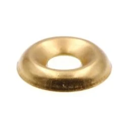 GENERIC Finishing Washers, Countersunk , Brass Steel, Package Of 100