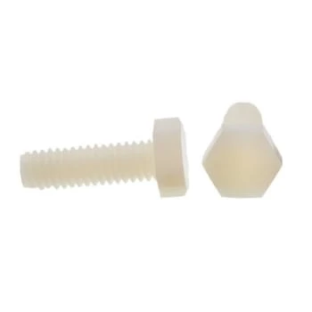 GENERIC 5/16 In-18 X 1 In. Hex Head Cap Screws (Nylon) (10-Pack) - Image 2