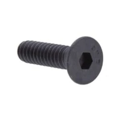GENERIC Socket Cap Screws, Flat Head, Allen , Black, Package Of 50