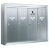 Florence Mfg Surface Mount Vertical 4-Door Mailbox