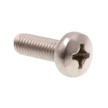 GENERIC Machine Screws Metric Pan/Phillips Dr Grade A2-70 SS M6-1.0 X 18mm Package Of 10