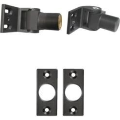 D&D Technologies Sureclose Hinge Closer Kit Aluminum Flush Mount