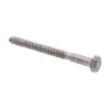 GENERIC Hex Lag Screws A307 Grade A Hot Dip Galvanized Steel 5/16 X 3-1/2" Package Of 50