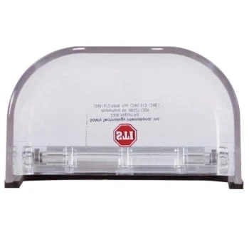 Safety Technology Mini Bopper Stopper W/ Spring Hinge (clear) - Image 3