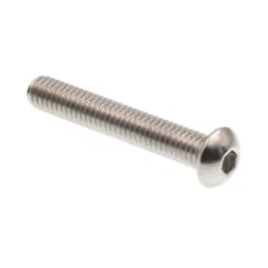 GENERIC Socket Cap Screws Button Head Hex Dr Grd 18-8 Ss , 55/16-18 X 2" Package Of 10