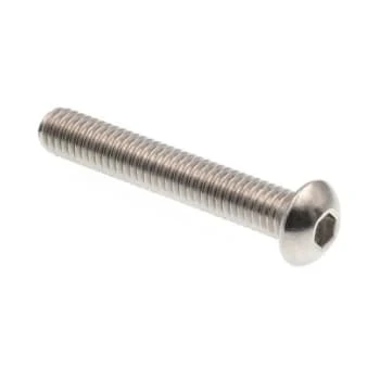 GENERIC Socket Cap Screws Button Head Hex Dr Grd 18-8 Ss , 55/16-18 X 2" Package Of 10