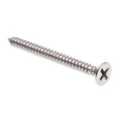 GENERIC Sheet Metal Screws,#10 X 2in, Gr 18-8 Ss, Package Of 100