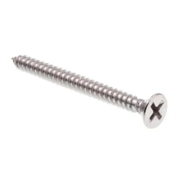 GENERIC Sheet Metal Screws,#10 X 2in, Gr 18-8 Ss, Package Of 100
