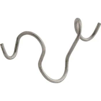 GENERIC Make 2 Fit Rams Horn Clip, Chrome , Package Of 250