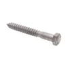 GENERIC Hex Lag Screws, 5/8in X 5in, A307 Galv Steel, Package Of 10