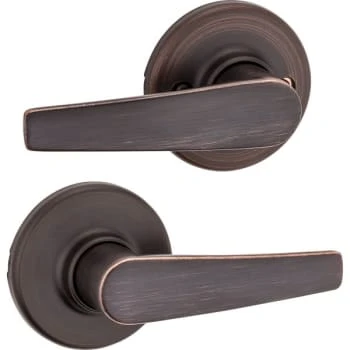 Kwikset Series Delta Passage Lever In Venetian Bronze