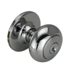 Design House Cambridge Polished Chrome Keyed Entry Door Knob