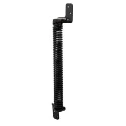 GENERIC Self Closing Gate Spring, 10 In., Steel, Black, Adjustable