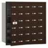 Salsbury Industries 4b+ Horizontal Mailbox, 30 A Doors, 29 Usable, Bronze
