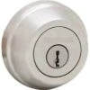 Kwikset 599 Gatelatch Satin Nickel Double Cylinder Deadbolt