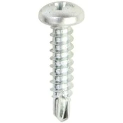 GENERIC 8 X 1-1/2 In Pan Head Phillips Self Drilling Screw Package Of 100