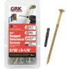 Grk Fasteners 5/16 In X 5-1/8 In Star Dr Head Washer Wood Screw Package Of 40