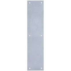 Tell 3.5 In X 15 In Satin Stainless Steel Push Plate