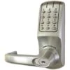 Codelocks Brushed Steel Electronic Keypad Door Lever