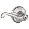 Schlage F-Series Lock F40 Privacy Lever Flair Lever (Bright Chrome)