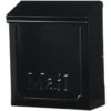 Gibraltar Mailbxes Townhouse Blk S Steel Locking Vrt Wall Mnt Mailbx