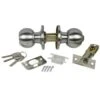 Danco Entrance Keyed Door Knob Lock Set For Mobile Homes "brushed Nickel