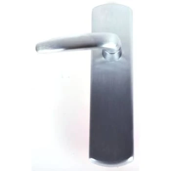 Von Duprin® Blank Escutcheon With 07 Lever Trim, Satin Chrome Finish, Grade 1