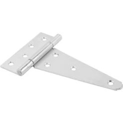 GENERIC Satin Nickel 6" Hot Rolled Steel Heavy Duty Tee Hinge