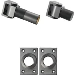 D&D Technologies Sureclose Hinge Closer Kit Aluminum Center Mount - 180 Lbs