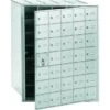 Salsbury Industries® Horizontal Mailbox, 35 Doors, Aluminum Finish
