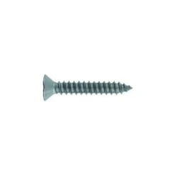 Wellsco #8 X 1" Phillips Flat Head Stainless Steel Sheet Metal Screws Box Of 100