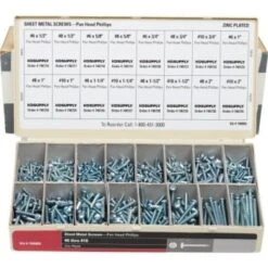 Wellsco Pan Head Sheet Metal Screw Assortment Kit
