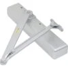 Shield Security® Size 1-6 Heavy-Duty Hydraulic Door Closer Aluminum