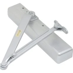 Shield Security® Size 1-6 Heavy-Duty Hydraulic Door Closer Aluminum