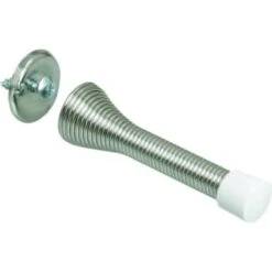 GENERIC 3 In Commercial Spring Door Stop (50-Pack) (Chrome)
