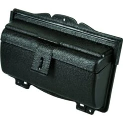 GENERIC Horizontal Top Loading Mailbox Black