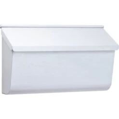 Gibraltar Mailboxes Woodlands Wall Mount Mailbox In White