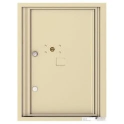 Florence Mfg Versatile 4c Mailbox, 6 High Suite, 1-Parcel Locker, Beige