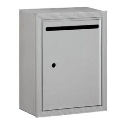 Salsbury IndustriesĀ® Standard Surface Mounted Aluminum Usps Access Letter Box