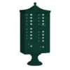 Salsbury Industries® Regency Decorative- Green- -Includes Top And Cover