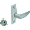 Shield Security Reversible Lever Handle, Aluminum
