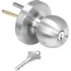 Shield Security® Ball Entry Knob, Satin Chrome