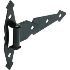 GENERIC 8" Tee Gate Hinge Black Steel, Package Of 2