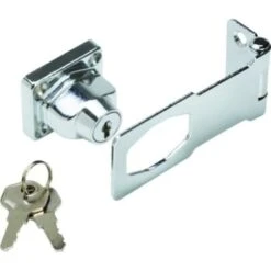 GENERIC 4-1/2 In Steel Key Locking Safety Hasp